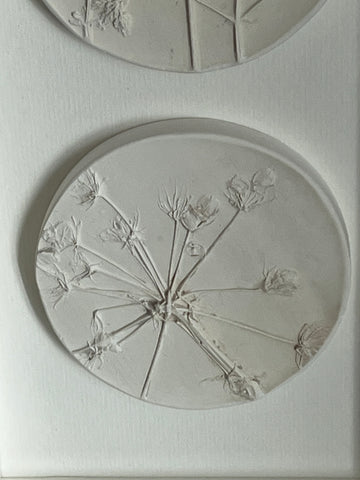 Botanical inspired relief plaster cast workshop