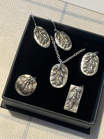 Silver Clay Jewellery workshops inspired by nature.
