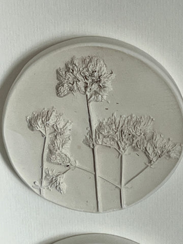 Botanical inspired relief plaster cast workshop