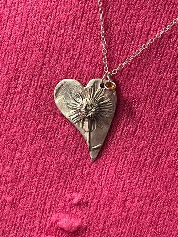 Silver Clay Jewellery workshops inspired by nature.