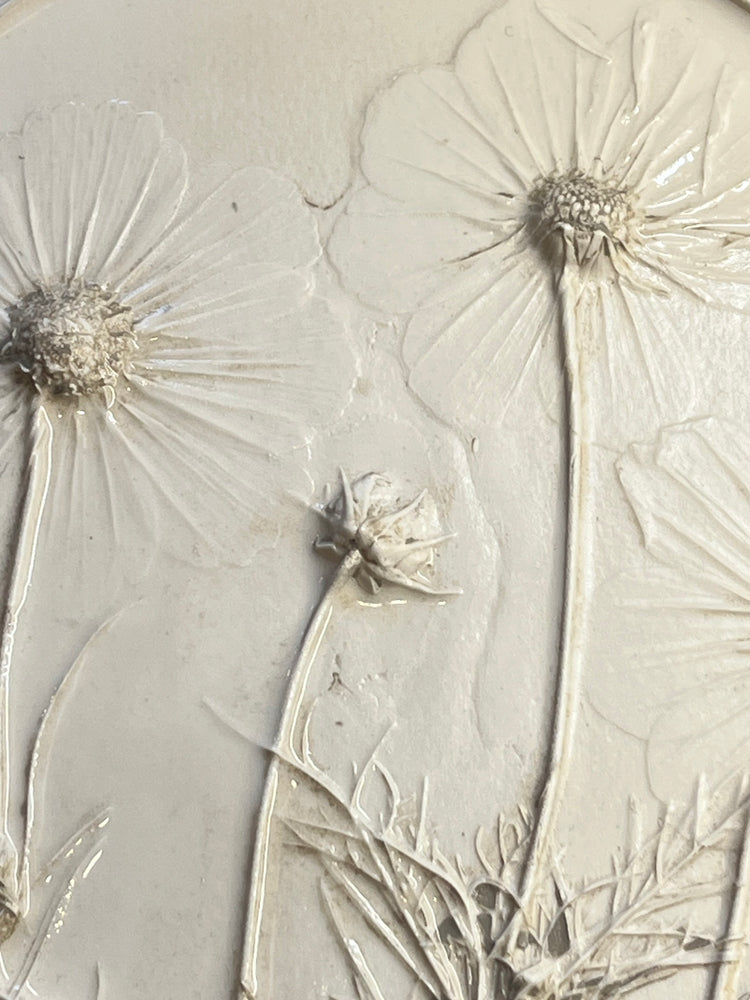 Botanical inspired relief plaster cast workshop