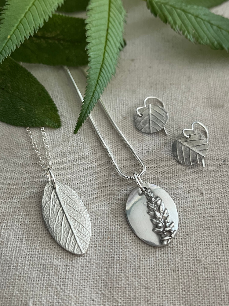 Silver Clay Jewellery workshops inspired by nature.