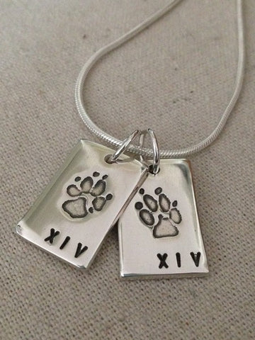 Large Pawprint Charm