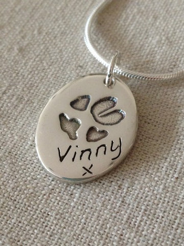 Large Pawprint Charm