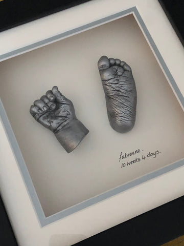 3D Hand and foot cast (over 2 years)