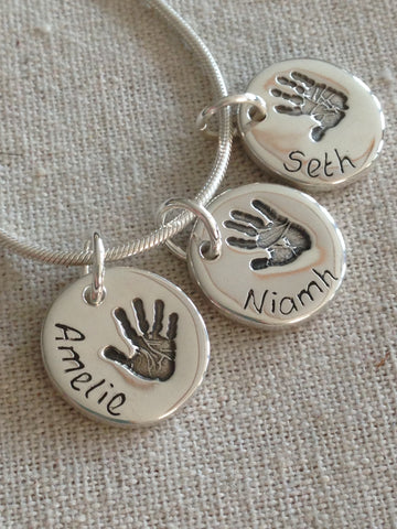 Small Charm Mini Hand and Foot print