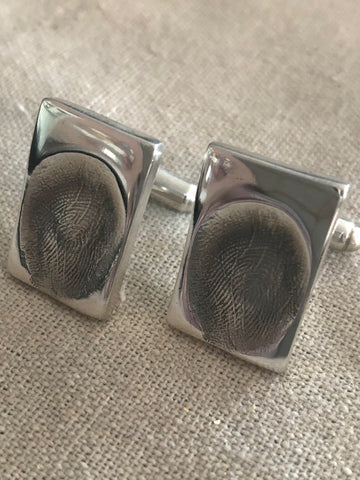 Fingerprint Cufflinks