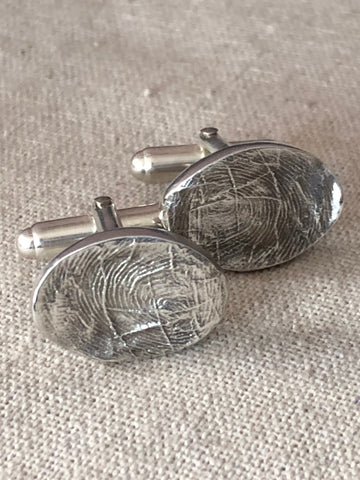 Fingerprint Cufflinks