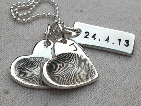 Fingerprint Small Charm