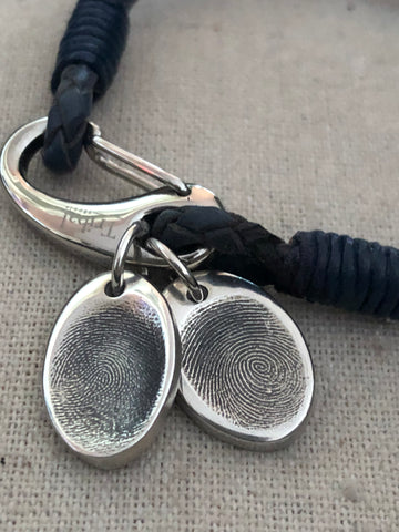 Fingerprint Small Charm