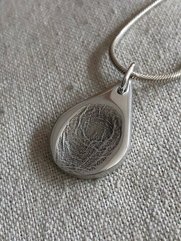 Fingerprint Small Charm